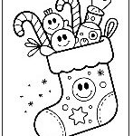 Christmas Stocking Coloring Pages