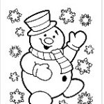 Snowman Coloring Pages